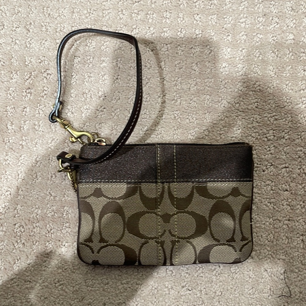 Coach wristlet